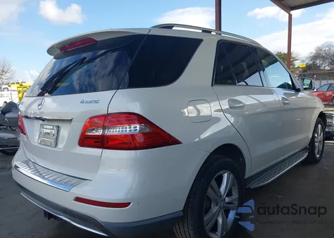 2013 Mercedes-Benz Ml 350 4Matic z USA, uszkodzony, nr VIN 4JGDA5HB9DA154493